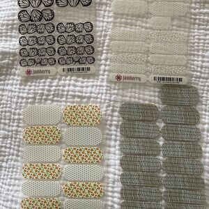 4 Jamberry Nail Wrap Sets